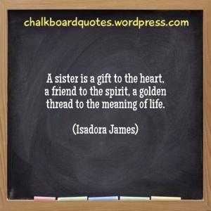 A sister is a gift 